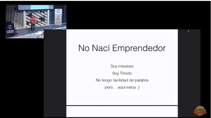 no naci emprendedor