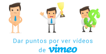 dar puntos ver videos vimeo