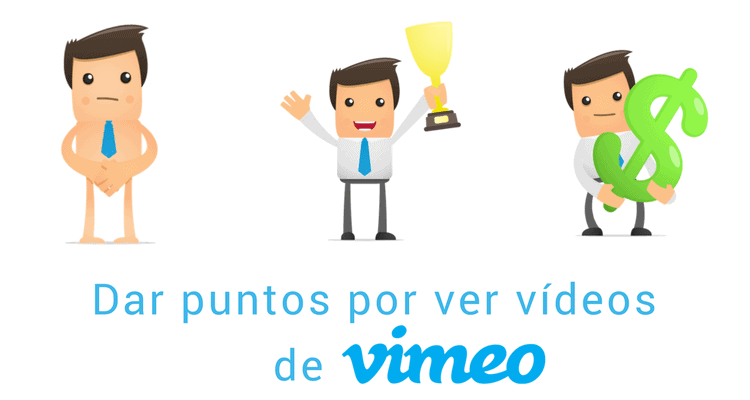 dar puntos ver videos vimeo