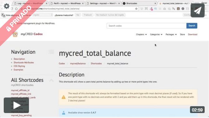 mycred total balance