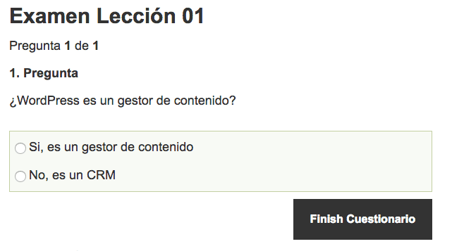 resultado quiz learndash