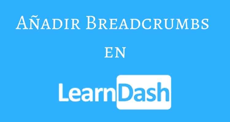 breadcrumbs learndash