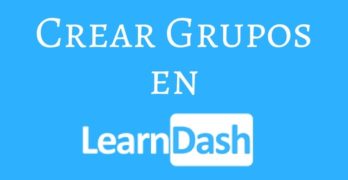 crear grupos learndash