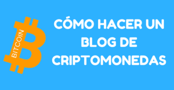 hacer blog criptomonedas