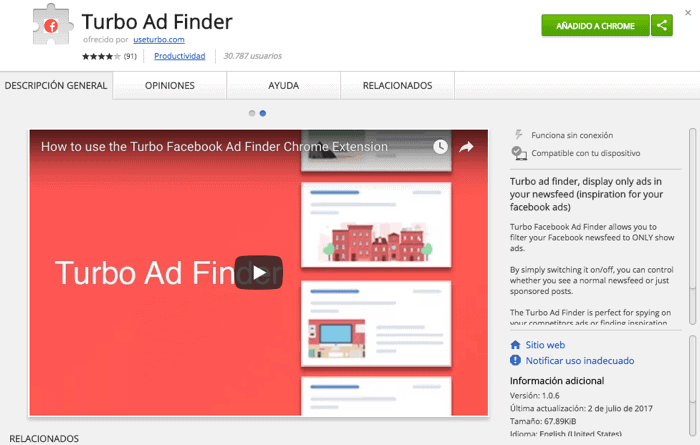 Turbo Ad Finder