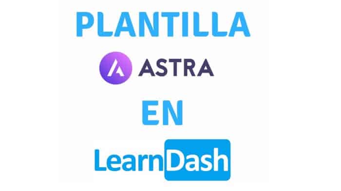 plantilla astra learndash