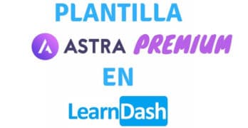 plantilla astra premium learndash