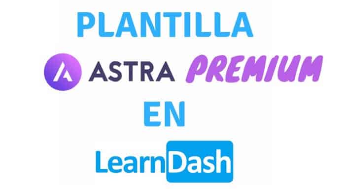 plantilla astra premium learndash