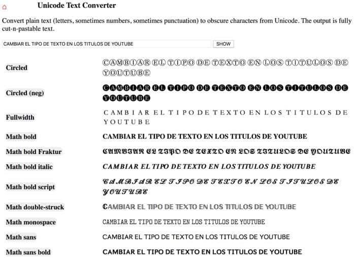 cambiar texto titulo youtube