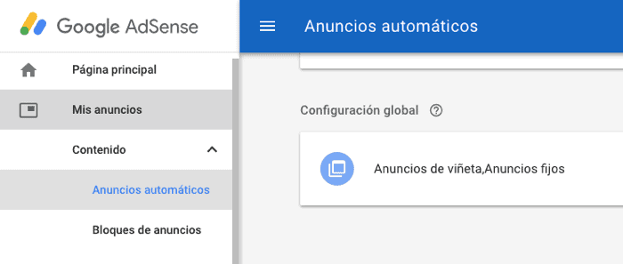 adsense automatico