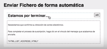 estamos por terminal mailchimp