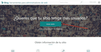 bing herramienta administradores web