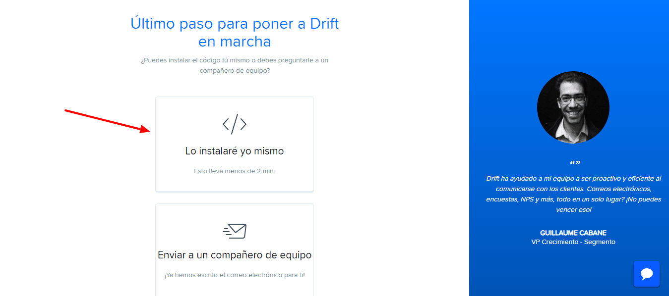 Instalar Drift