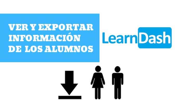 exportar alumnos learndash