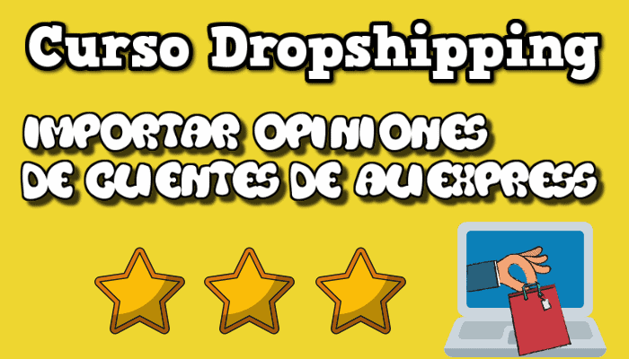 importar opiniones aliexpress