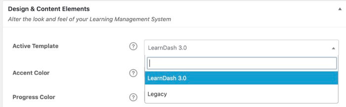 Active Template Learndash 3