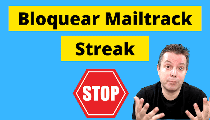 bloquear streak mailtrack