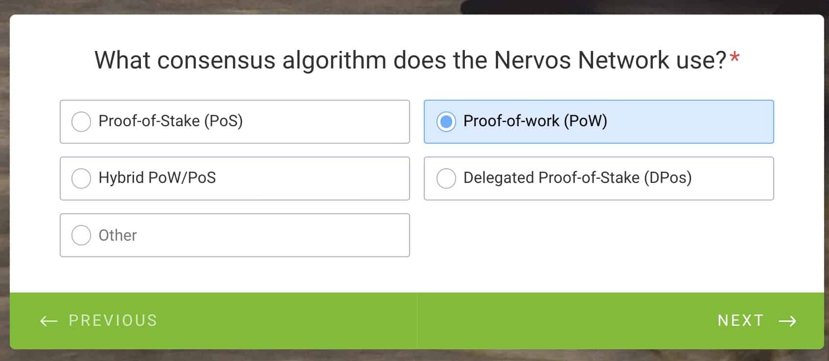 nervos proof of work