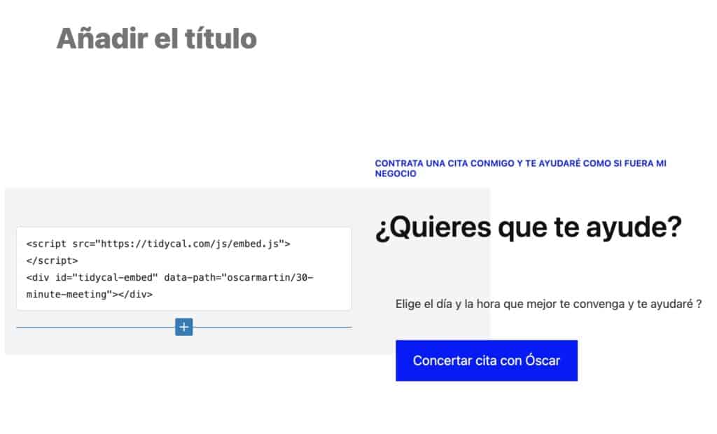Gutenberg Tidycal Gutenberg Tidycal