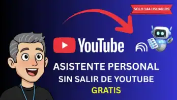 asistente personal sin sarlir de youtube