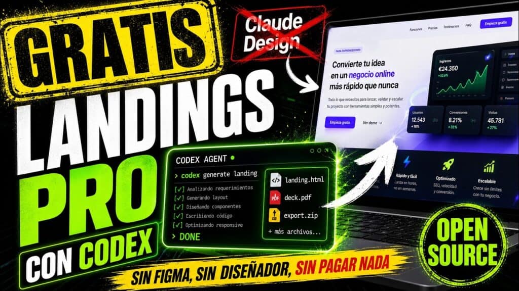 Open Design + Codex: diseñador IA gratis que corre en tu ordenador