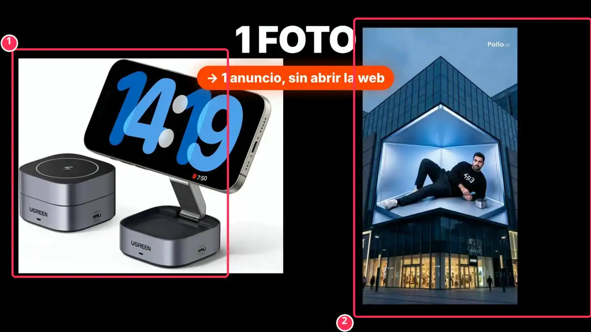 Pollo.ai MCP convierte la foto de un cargador en un anuncio en vídeo desde Claude Code, sin entrar a la web